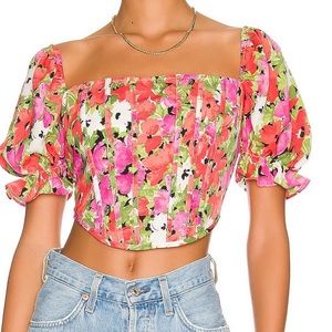 MORE TO COME Loraine corset top size S